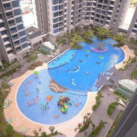 Cozy Haven Atlantis With Large Swimming Pool Apartment Malacca Exterior photo
